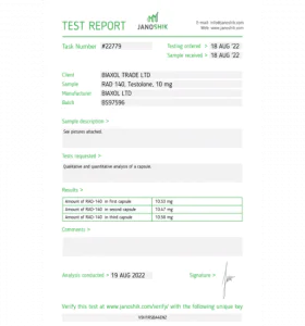 TESTOLONE (RAD140) Biaxol Supplements