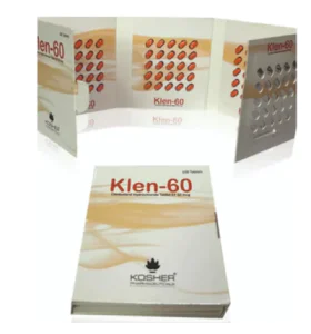 Klen-60 100 Tabs Kosher Pharma INT Klen-60 100 Tabs Kosher Pharma INT