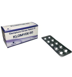 Klomyde-50 100 Tabs Kosher Pharma INT