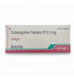 Cabergoline  Tablets IP 0.5mg Apical Pharma (Humangrade)