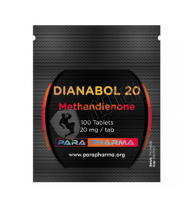DIANABOL 20 mg 100 Tablets Para Pharma