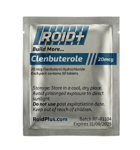Clenbuterole 20 Mcg 30 Tablets Roid Plus