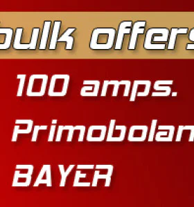 100 amps Primobolan Depot 