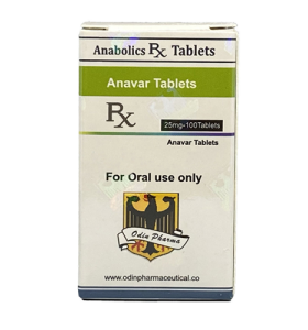 Anavar 25 Mg 100 Tablets Odin Pharma