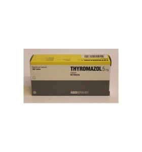 Thyromazol 5 mg 100 Tablets Abdi Ibrahim