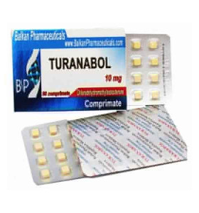 Turanabol - 60 Tabs 10 Mg - Balkan Pharma