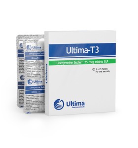 Ultima-T3 25 Mcg 50 Tablets Ultima Pharma USA